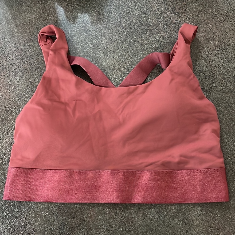 Forever 21 Size Small, rose pink sports bra